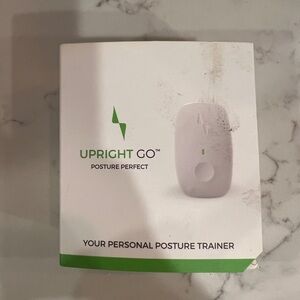 Upright Go Posture Trainer in White